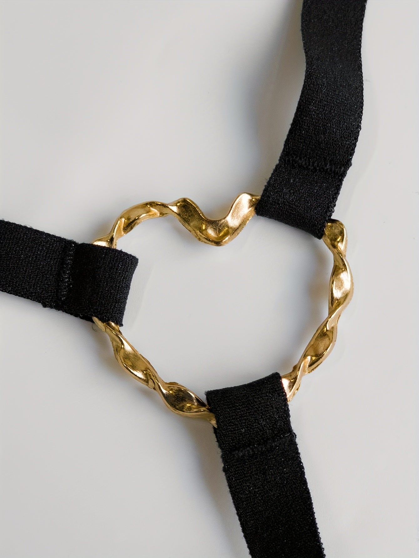 Women's Metal Ring Thong Lingerie Sexy Fashion