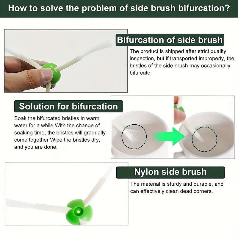 26 Sets Replacement Parts for Robot Vacuum E/I Series Filters Brushes Bags