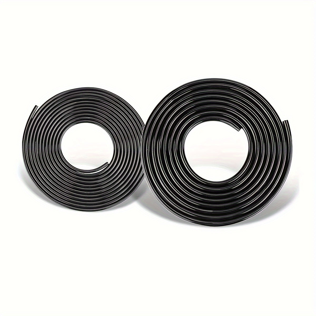 50m og'ir vaznli qora PVC bog' hovuz shlangi, tashqi foydalanish uchun ulashlar bilan