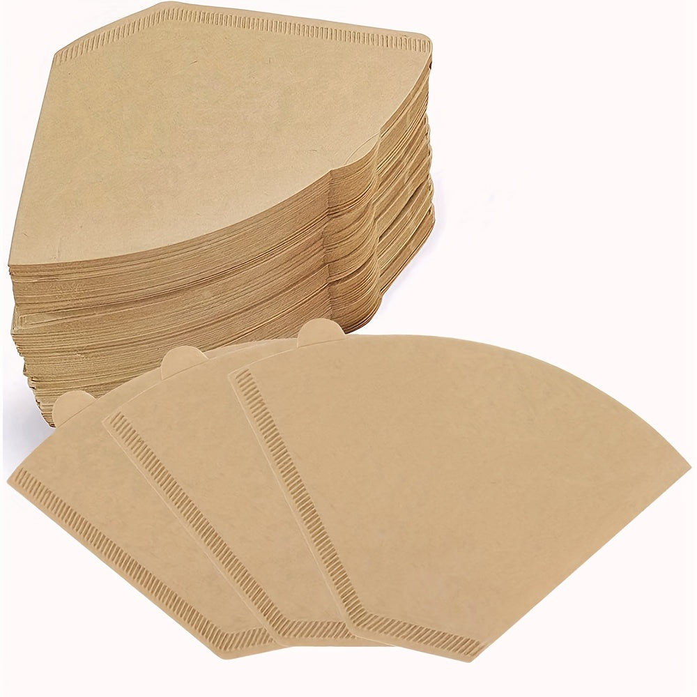 Unbleached Coffee Filters Pack of 40 100 or 200 for 8-12 Cup Drip Coffee Makers