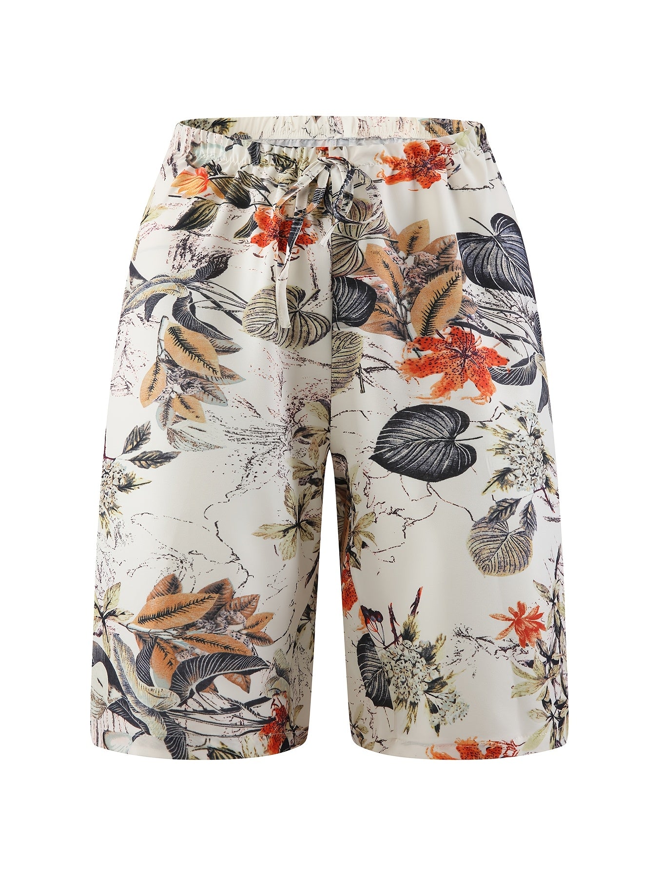 Шорты для женщин больших размеров для повседневного отдыха на пляже, легкие летние штаны