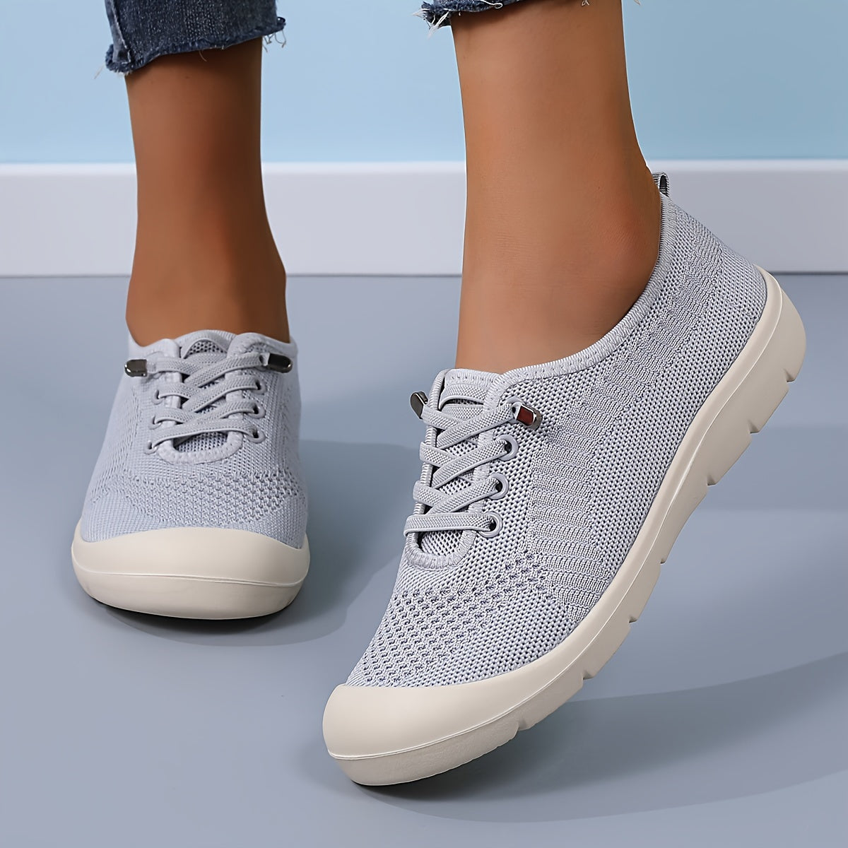 Zapatos planos casuales para mujer, ligeros y cómodos, calzado de otoño
