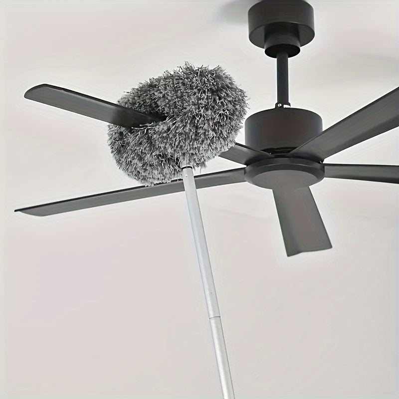 Mikrofiber shiftli ventilyator tozalagich teleskopik changyutgich devorlar va mebellar uchun