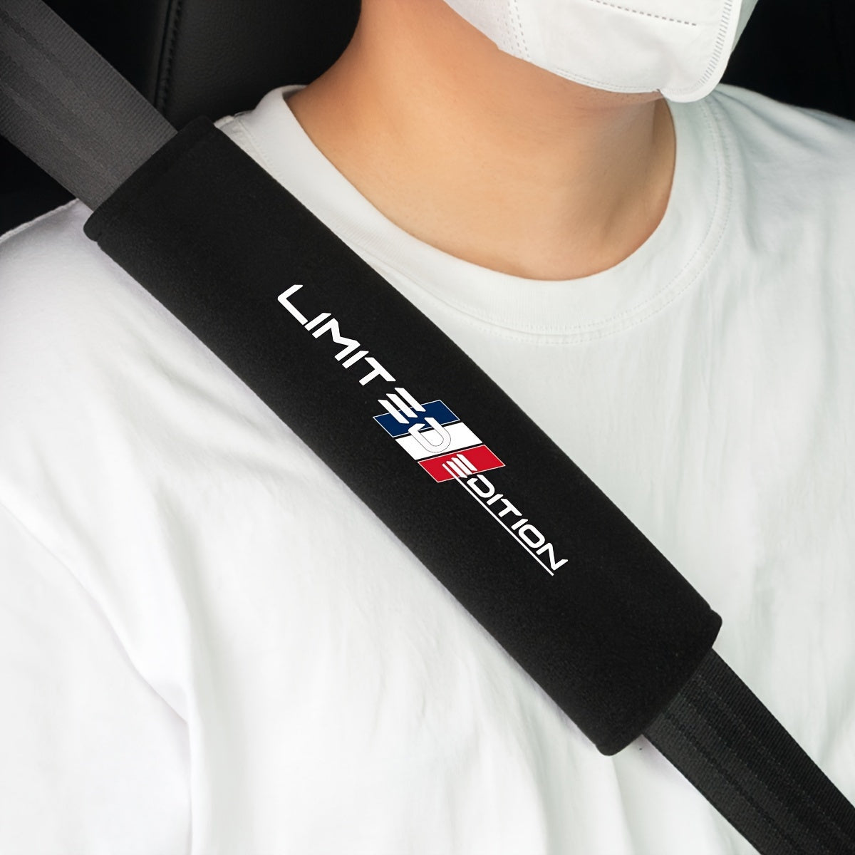 Car Seat Belt Cover Soft Fluff Shoulder Protection for Safety Belts