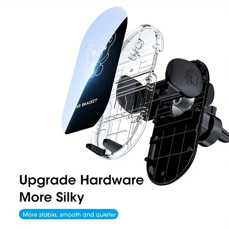 Avtomobil uchun telefon tutgichi Universal havo chiqishi navigatsiya qoʻllab-quvvatlash klipsi