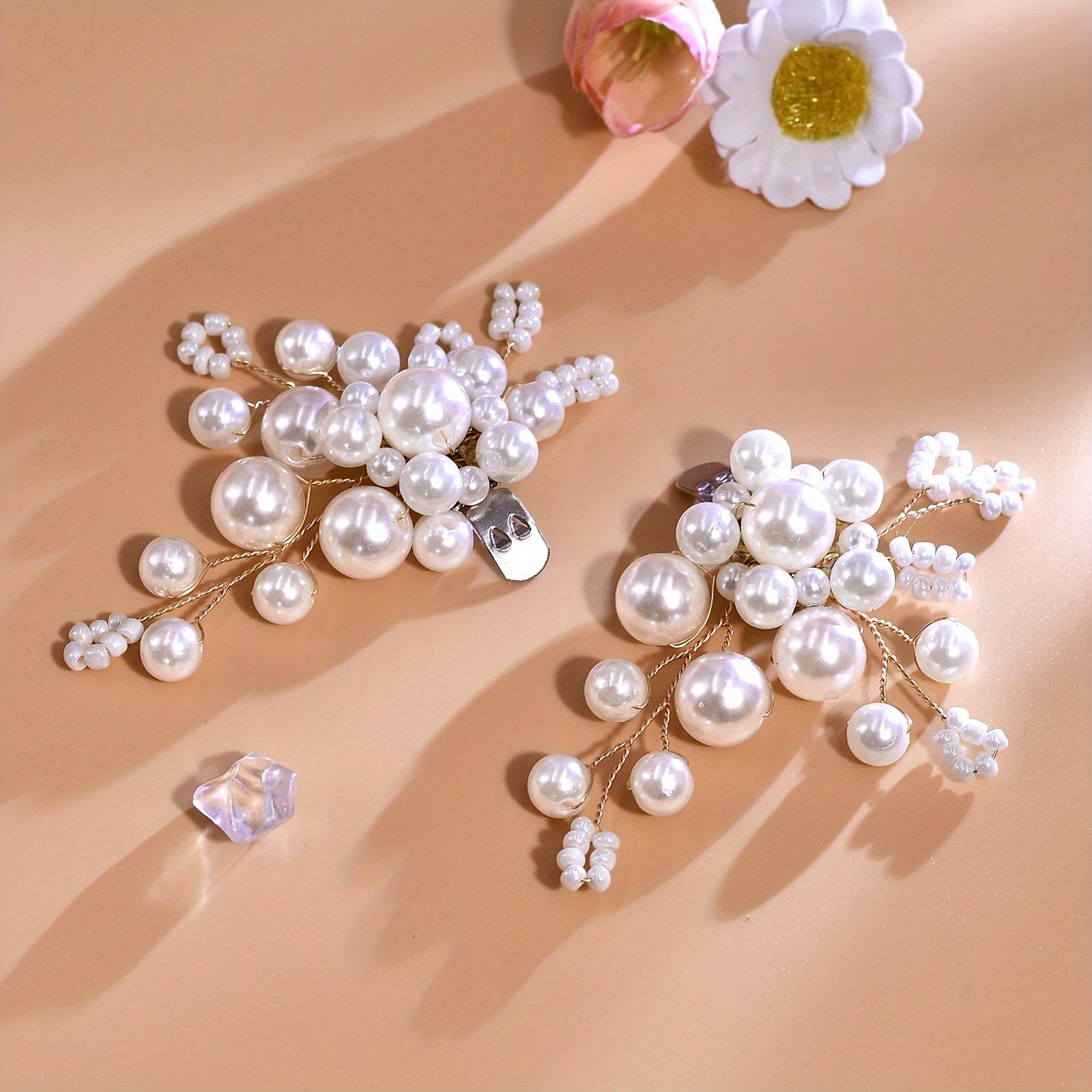 Women's Wedding Shoes Beads Jewelry Decoration Removable Buckle