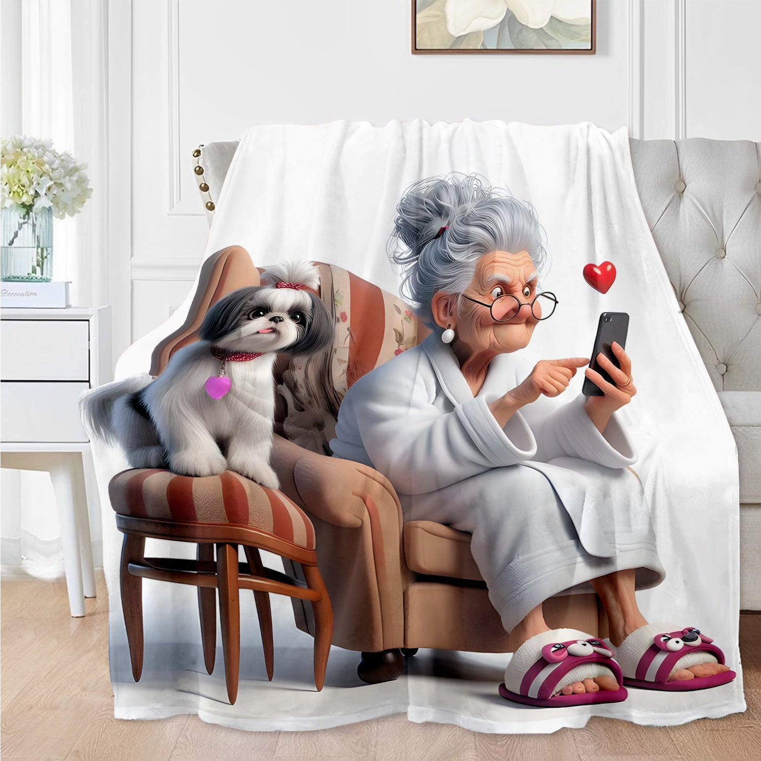 Kuchli va yengil, qulay Flanel sochiq, kres, yotoq, sayohat uchun yumshoq sovgʻa, buvislar va opa-singillar uchun