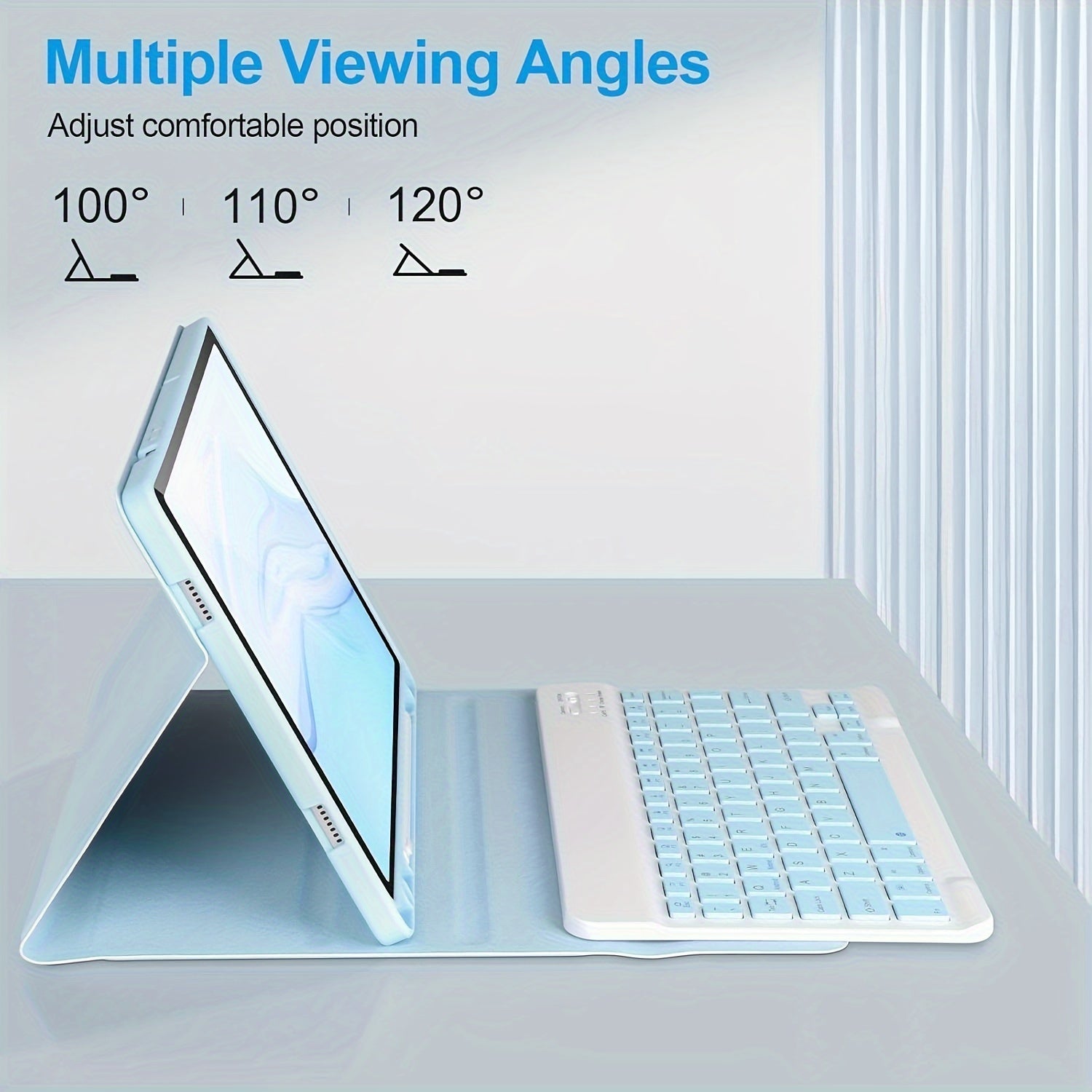 Keyboard Cover for Samsung Galaxy Tab A9 Plus 27.94cm 2023 with S Pen Holder Removable Keyboard Auto Wake Sleep