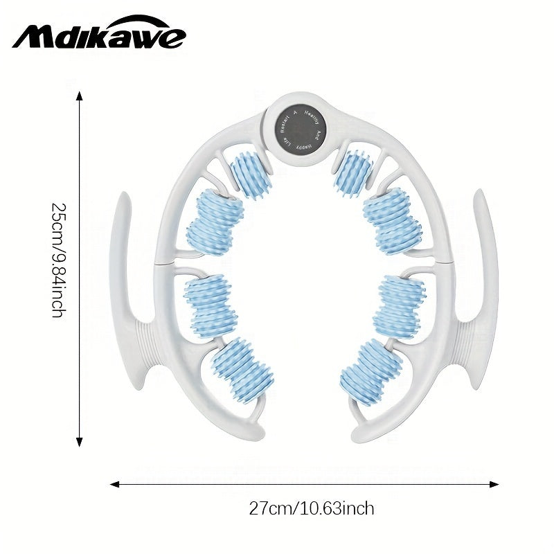 Mdikawe oyoq massaj qiluvchi rolik: oyoq mushaklarini bo'shating va ingichkalashtiring, oyoq meridianlarini yengillashtiring va mushaklarni cho'zish. Ayollar va erkaklar uchun ajoyib sovg'a.