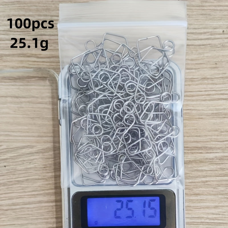 Stainless Steel Crystal Chandelier DIY Buckles 100pcs Polished Adjustable No Electricity Needed for Christmas Decor