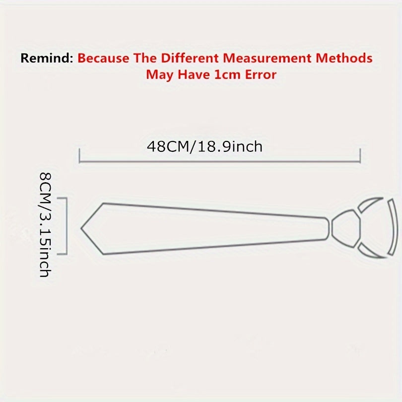 Men's Zipper Tie for Formal Events Wedding Banquet Grooms Best Men