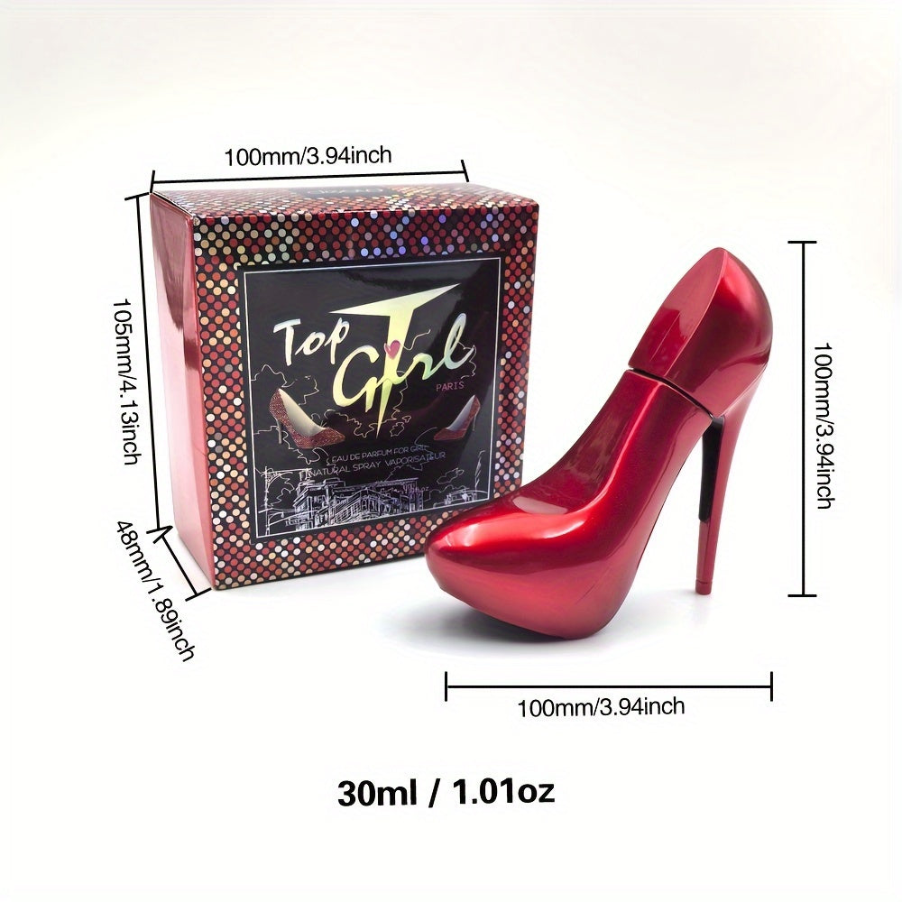 Women's Floral Perfume 3.4oz High Heel-Inspired Elegant Fragrance for Dates and Parties