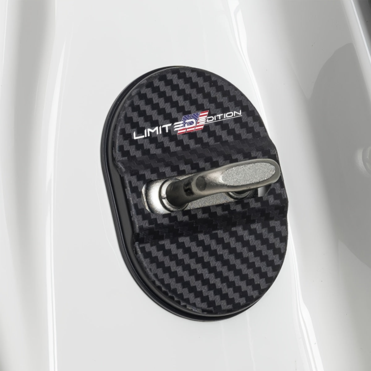 Avtomobil eshigi qulfi yopqog'i himoyachisi ABS bardoshli tashqi aksessuar 4 dona