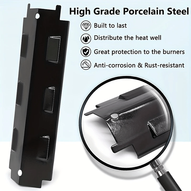 Heat-Resistant Ceramic Steel Grill Cover for Outdoor BBQ and Camping