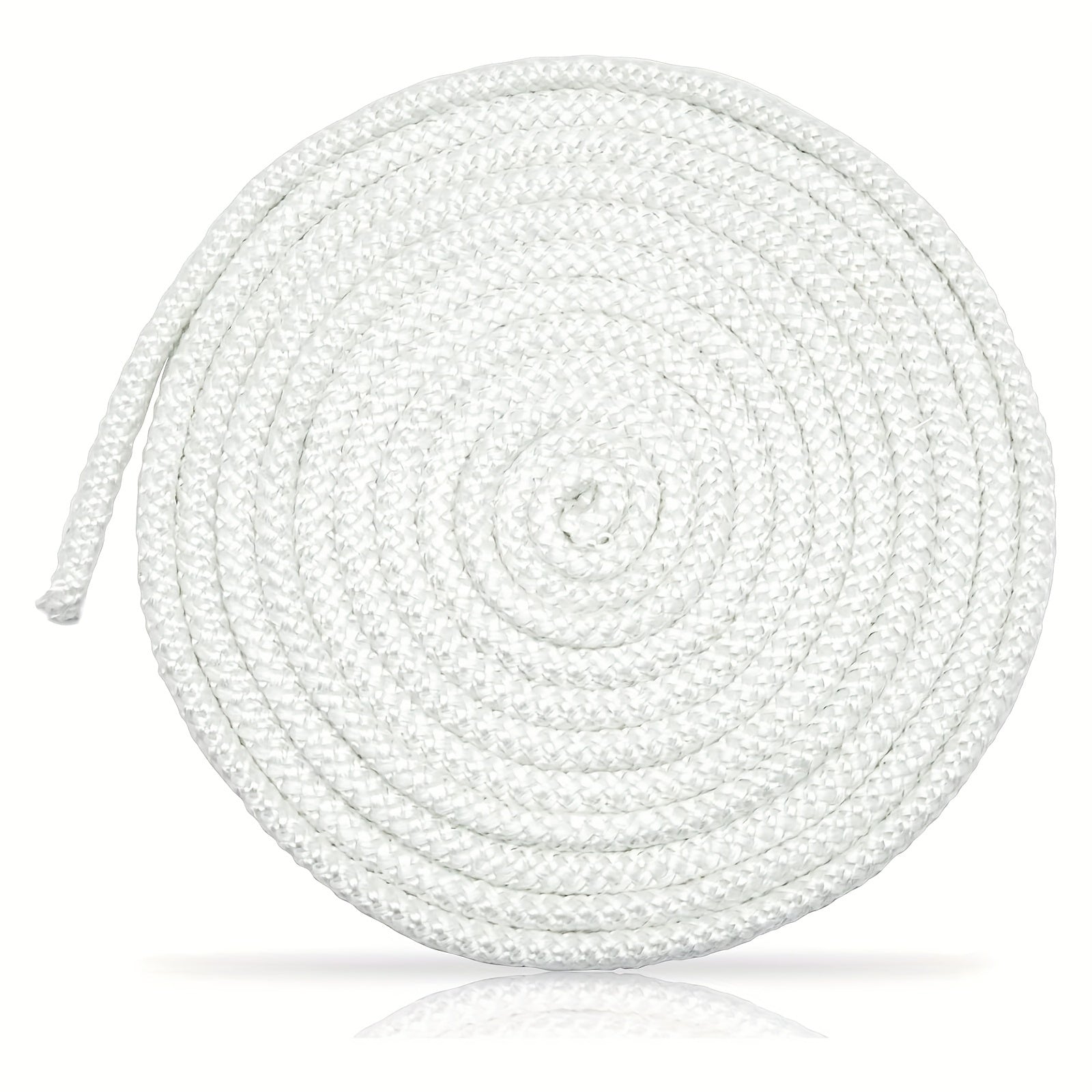 Fiberglass Stove Door Gasket 1/2 Inch x 30 Feet for Pellet and Wood Stoves