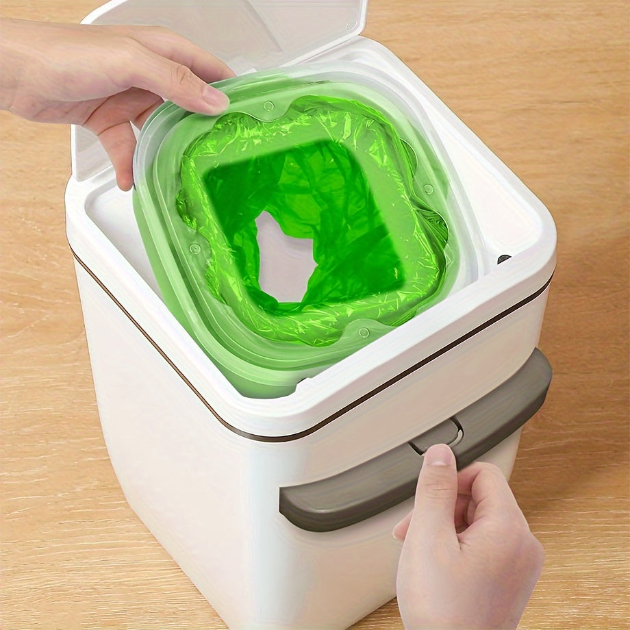 Pack of 10 Thickened Diaper Pail Filling Bags for Odor Control Compatible with Diaper Genie