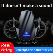 Wireless Car Charger Magnetic Auto Phone Mount Fast Charging for iPhone Samsung Xiaomi