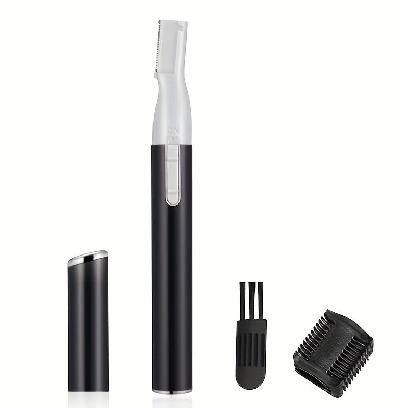 Mini Electric Eyebrow Trimmer for Women Battery Powered Compact Facial Hair Remover