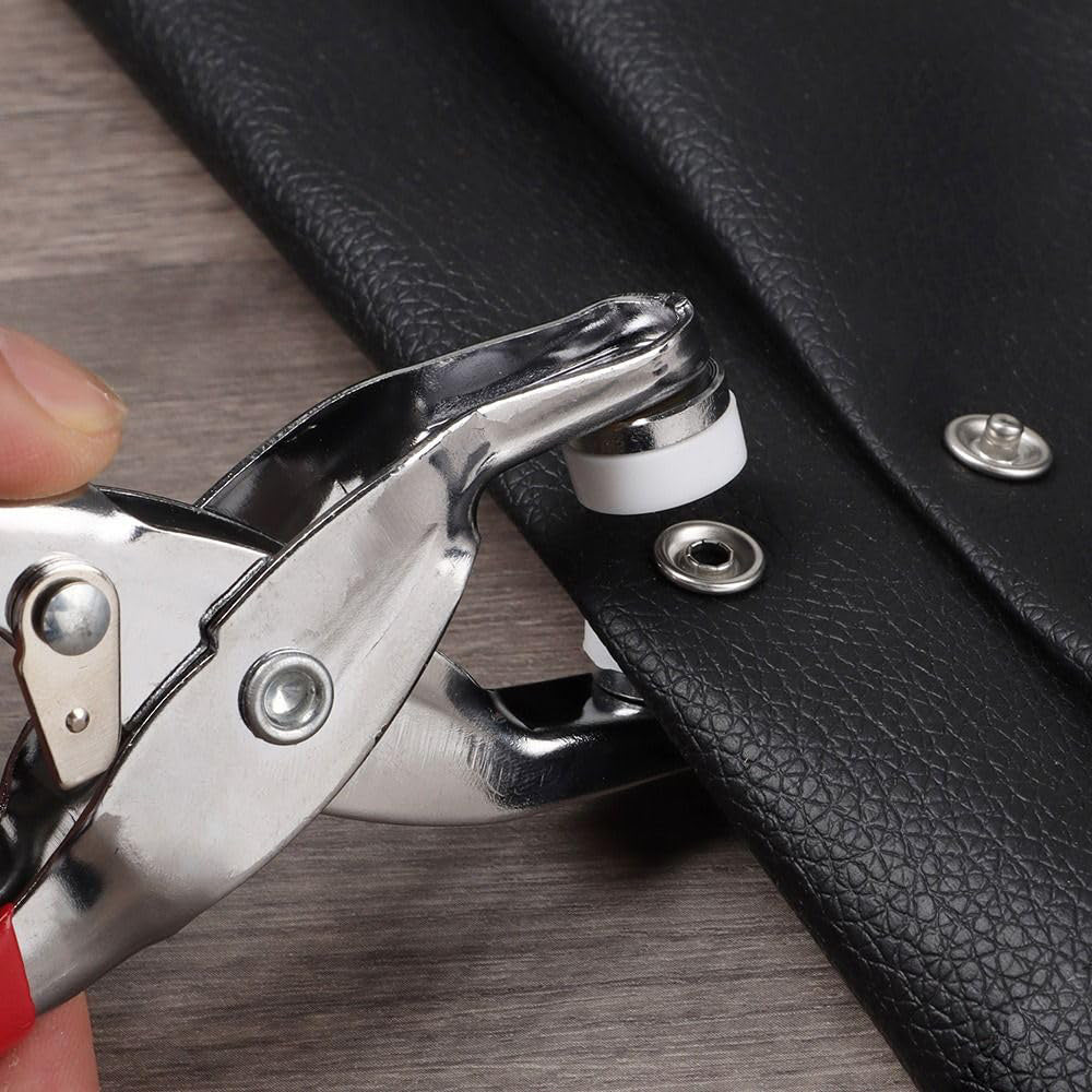 Iron Fastener Set 400 Pieces with Pliers for DIY Clothing Sewing Enthusiasts