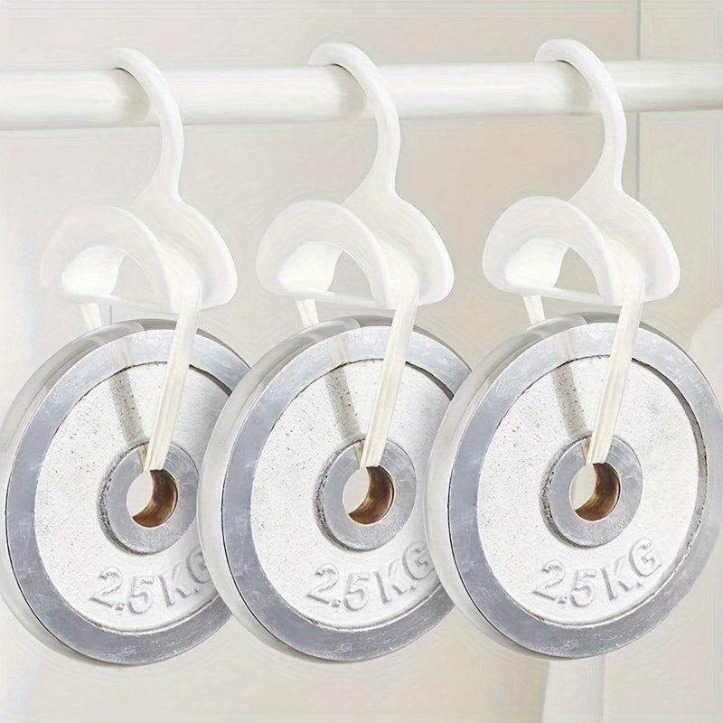 Set of 10 Space-Saving Hooks for Handbags Belts Scarves and Hats