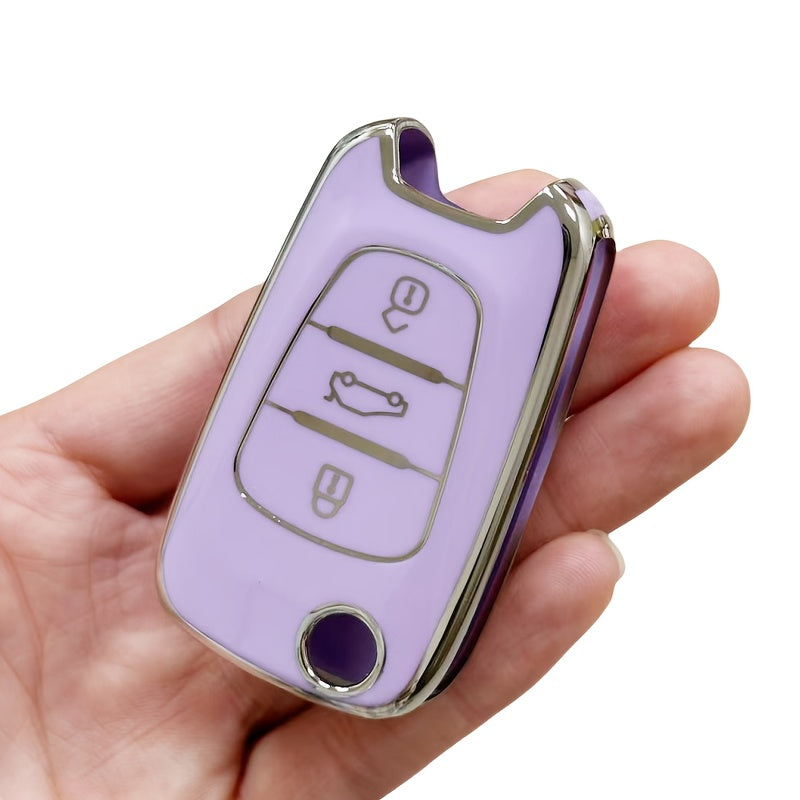 Car Key Cover Remote Case for Hyundai Kia Smart Key Protect Silicone Black