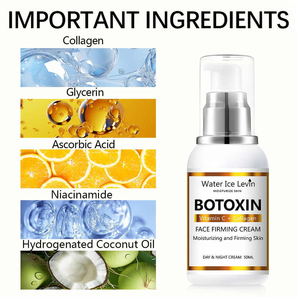 Ayollar uchun yuzni qattiqlashtiruvchi kreem, namlantiruvchi, yengil bej, poralarni kamaytiruvchi