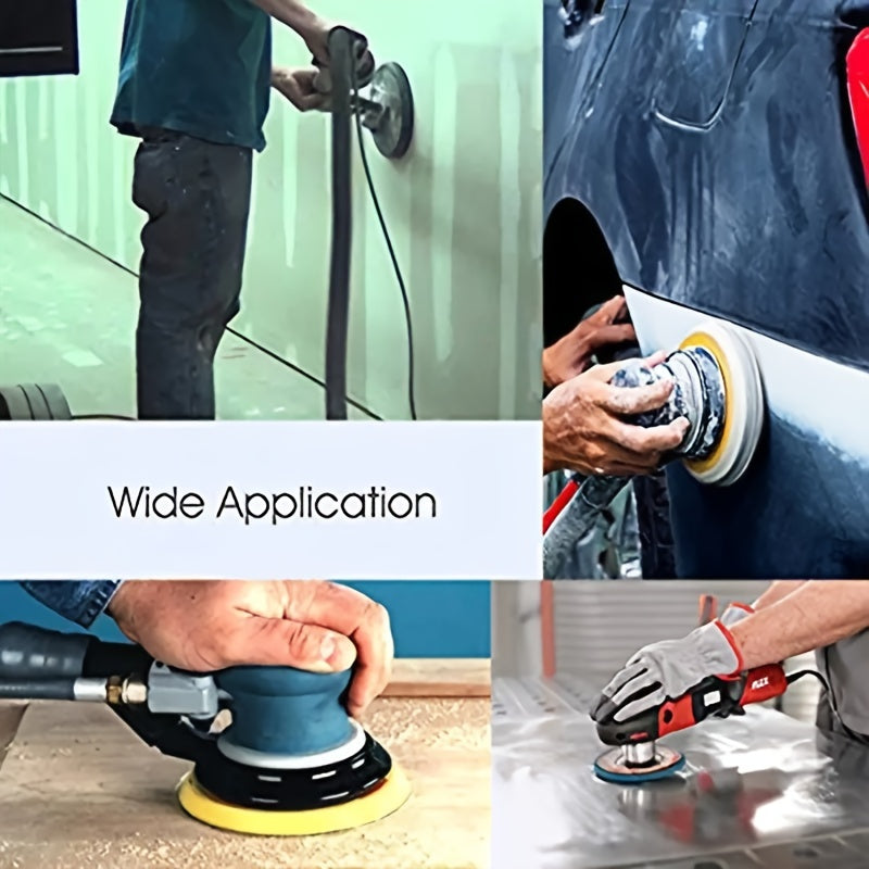 10Pcs 125mm Grit Sanding Discs for Metal Plastic Wood Grinding and Polishing