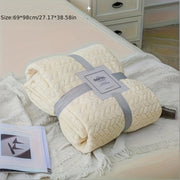 Lightweight Baby Blanket 70x100cm Geometric Pattern Soft and Cozy for Travel and Home