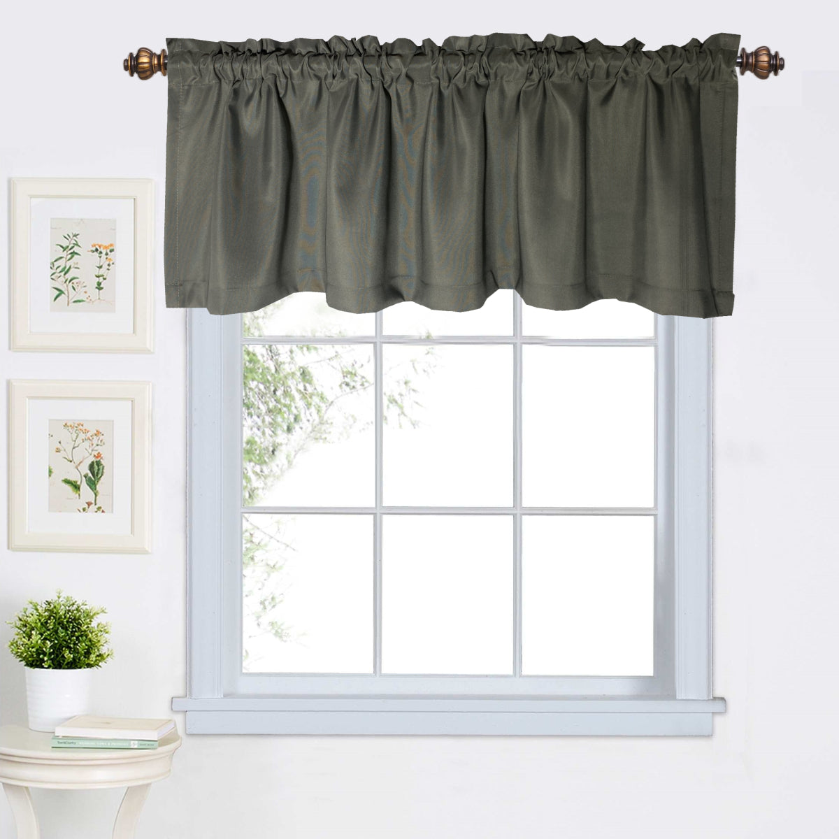 Single Coffee Half Curtain Door Curtain Made of Plain Nylon for Privacy and Light Control