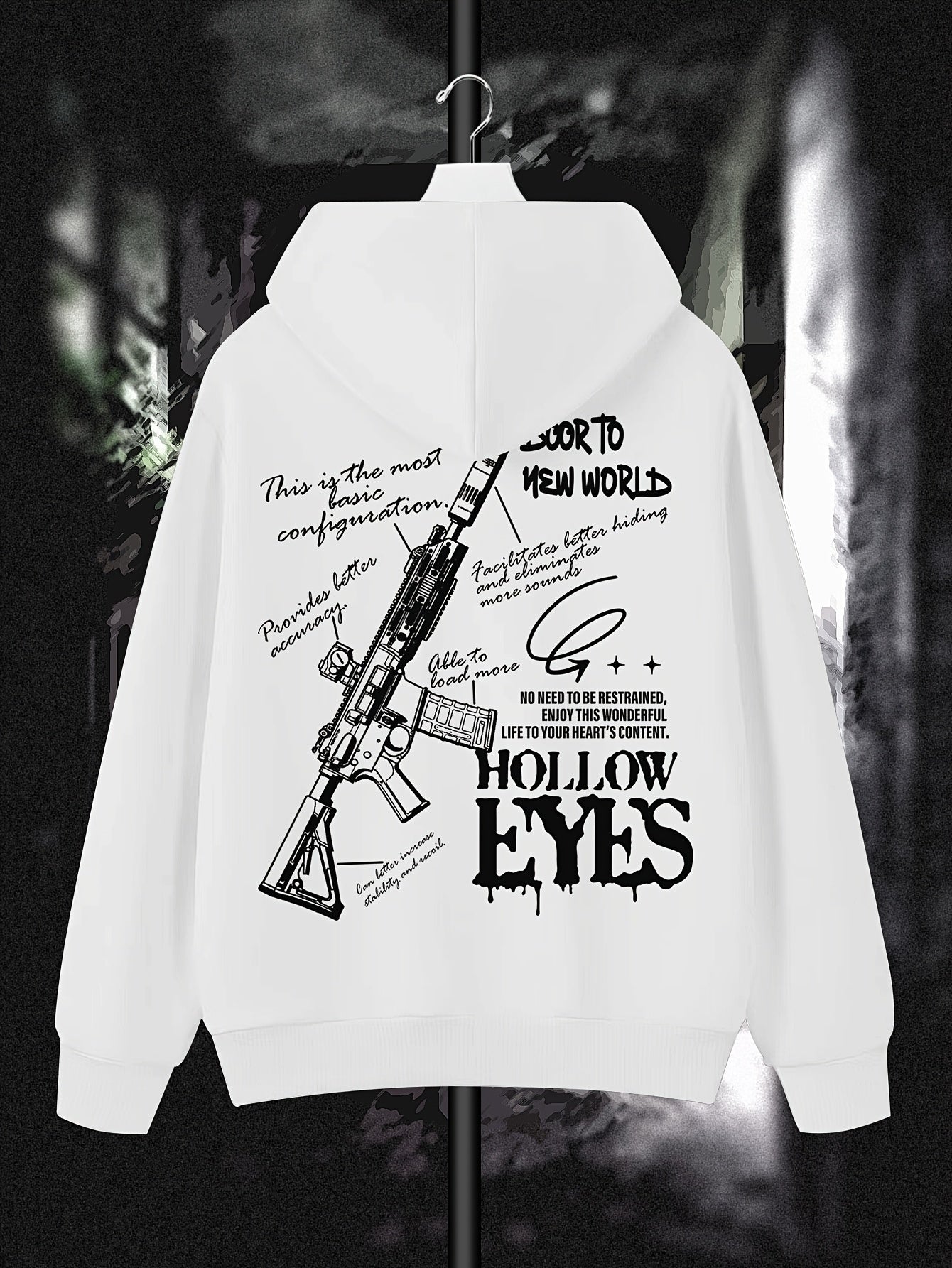 Y2K Erkaklar uchun Tasodifiy Xuddi, 100% Polyester To'qima, Uzoq Yengli va Tortish Qiluvchi, Kuz/Qish uchun Oddiy Fit Grafik Xuddi.