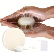 Unisex Facial Cleansing Bar with Goat Milk and Coconut Oil for All Skin Types