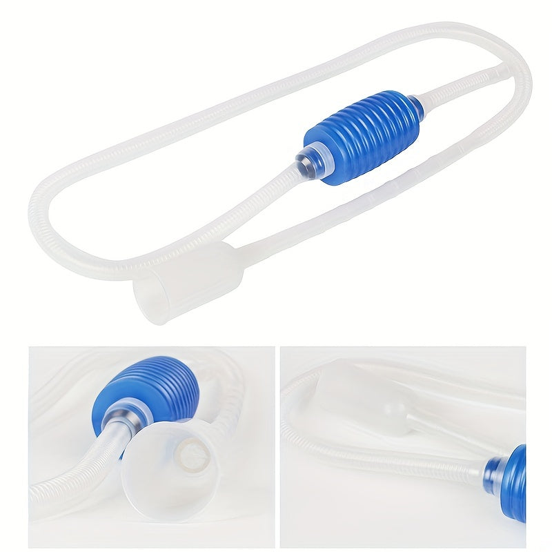 Semi-Automatic Aquarium Siphon Vacuum Cleaner Pump for Maintenance