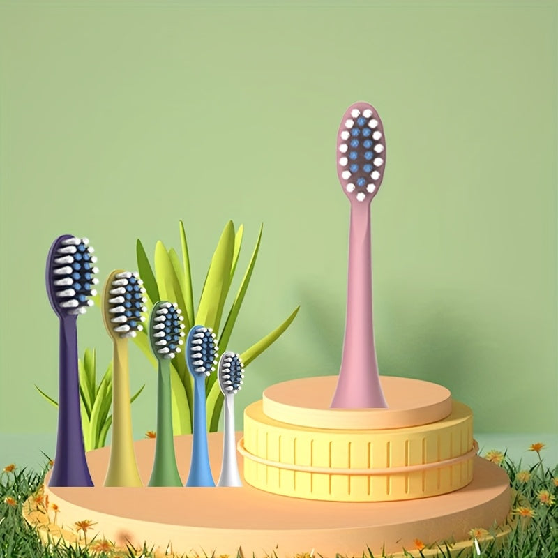 Electric Toothbrush Replacement Brush Heads for Adults, 3-9 Colors