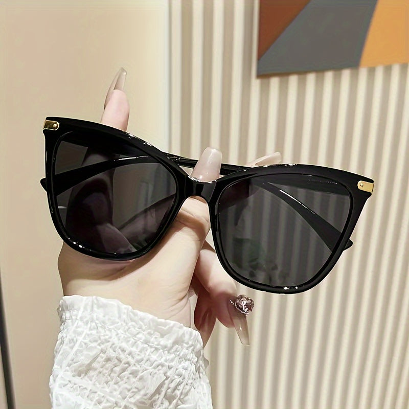 Crossbody Fashion Sunglasses for Women Rice Cat Eye Summer Travel Party Street Style