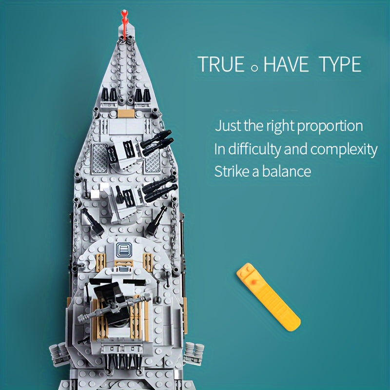 Building Blocks Set for Boys Ages 6-8 Navy War Chariot Ship and Airplane Compatible with Major Construction Bricks