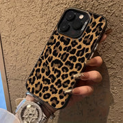 Leopard Print Full-Screen Soft Shell Phone Case for iPhone 7/8 Plus and Other Models