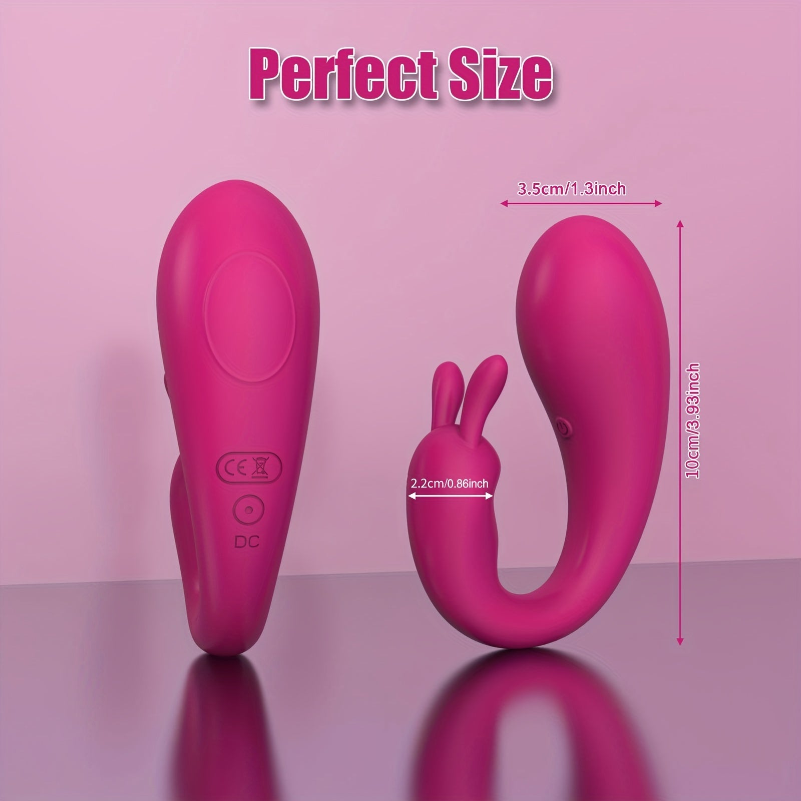 Women Rechargeable Remote Control G-Spot Panty Vibrator Long Distance Sex Toy