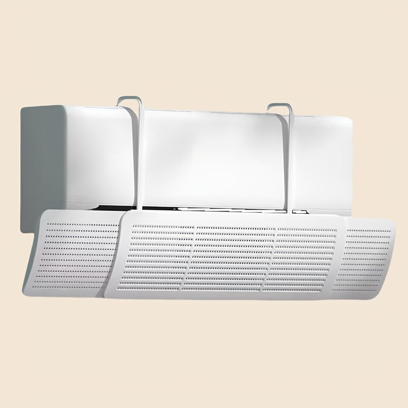 Deflector de aire acondicionado de plástico para salas de estar, oficinas y tiendas. Instalación fácil