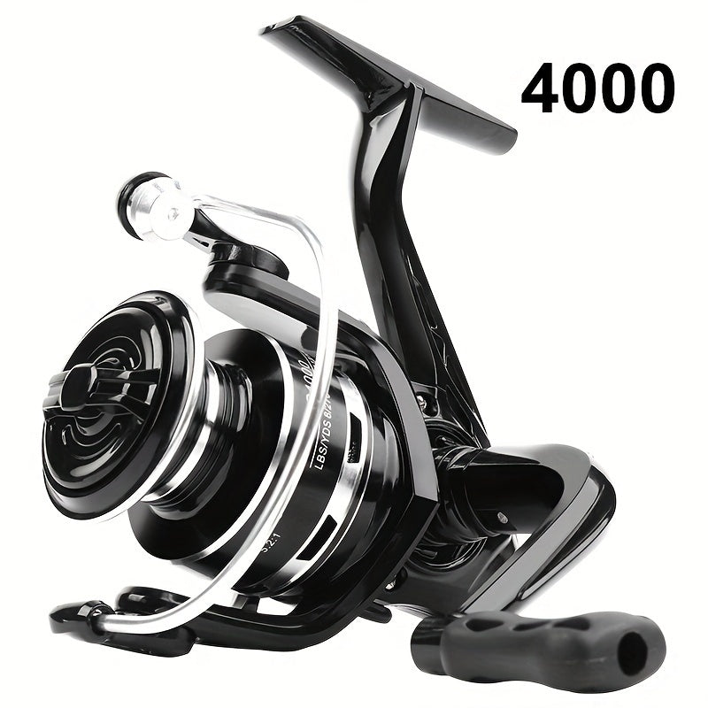 Spinning Fishing Reel 1000-7000 Series Aluminum Alloy Saltwater Freshwater 5.2:1 Gear Ratio