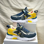 Children's All-Season Sports Sneakers for Boys and Girls with Hook-and-Loop Closure
