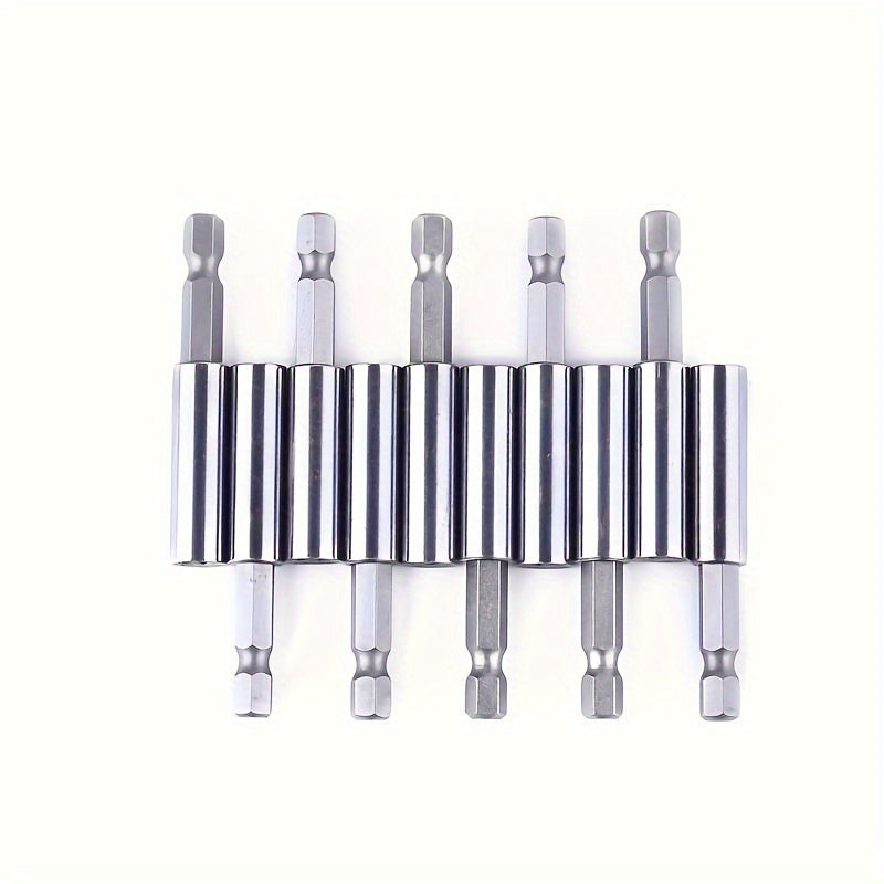 10Pcs Magnetic Extension Socket Drill Bit Holder 1/4 Inch Hex Power Tools
