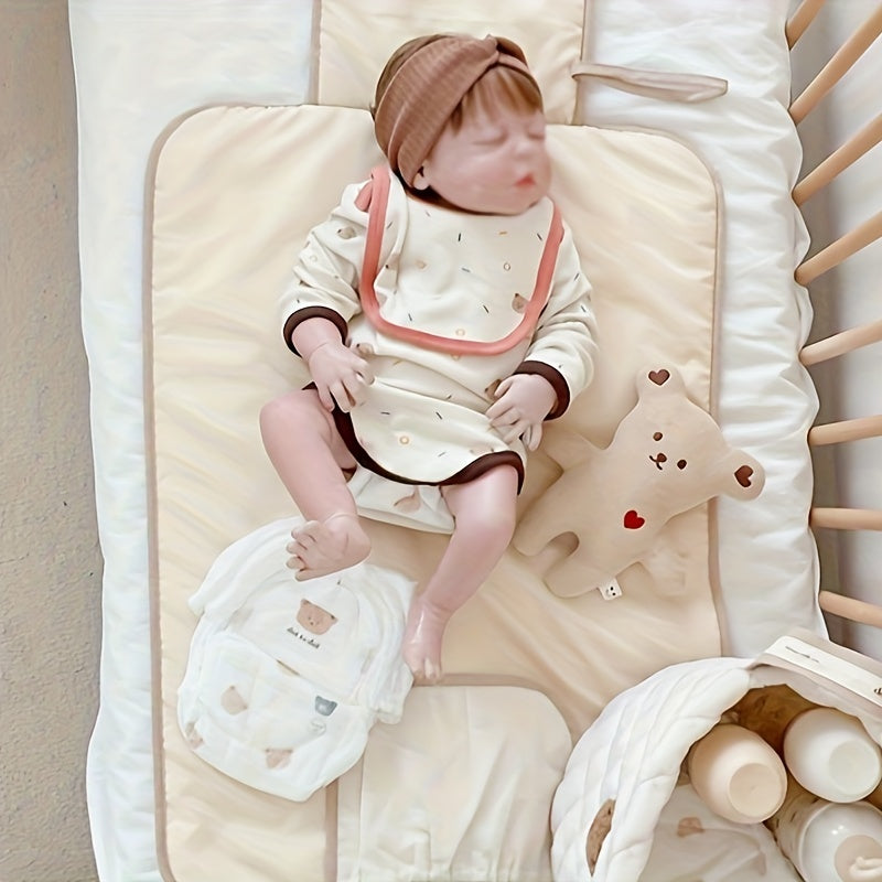 Portable Baby Diaper Changing Pad Travel-Friendly Folding Mat for Newborns and Toddlers