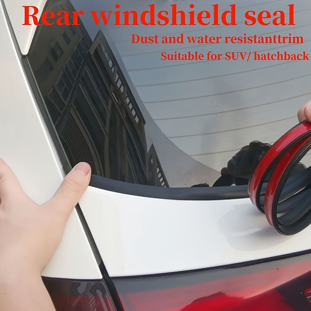Tira de sellado para parabrisas trasero en forma de Y, impermeable y a prueba de polvo, 200cm o 400cm