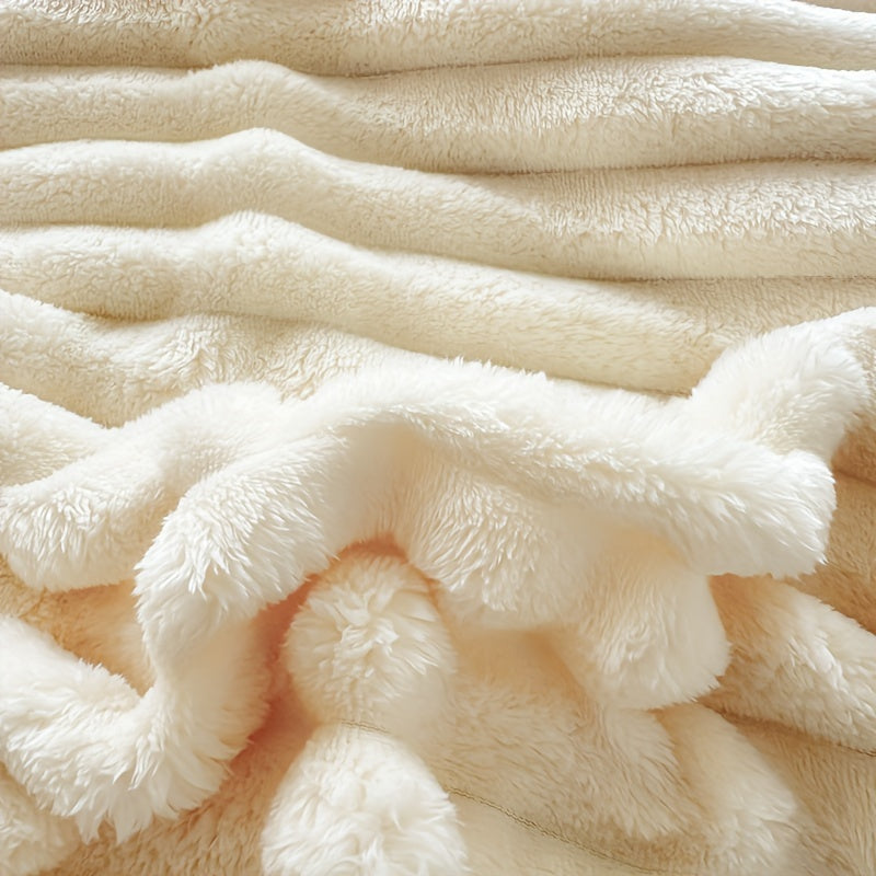 Cozy Thick Blanket for Bed Sofa Throw Soft Warm All-Season