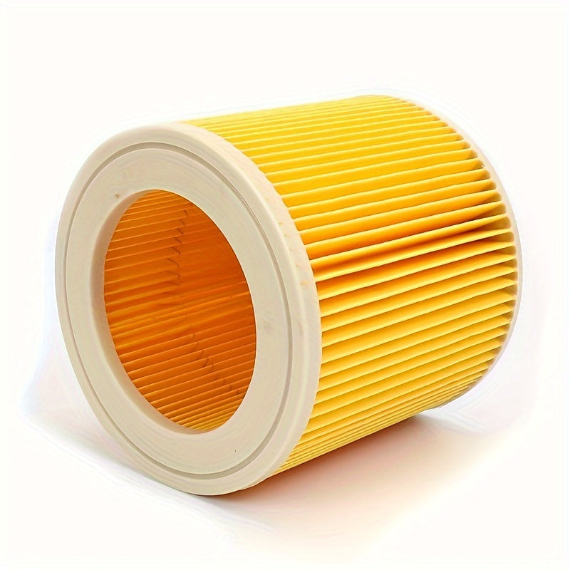 Ikkita filtr, nam va quruq vakuum tozalagichlar uchun, Karcher modellari MV2, WD, WD2, WD3, WD2.200, WD3.500, A2504 va A2004 bilan mos keladi. 64145520 qismlar raqamini almashtiradi.