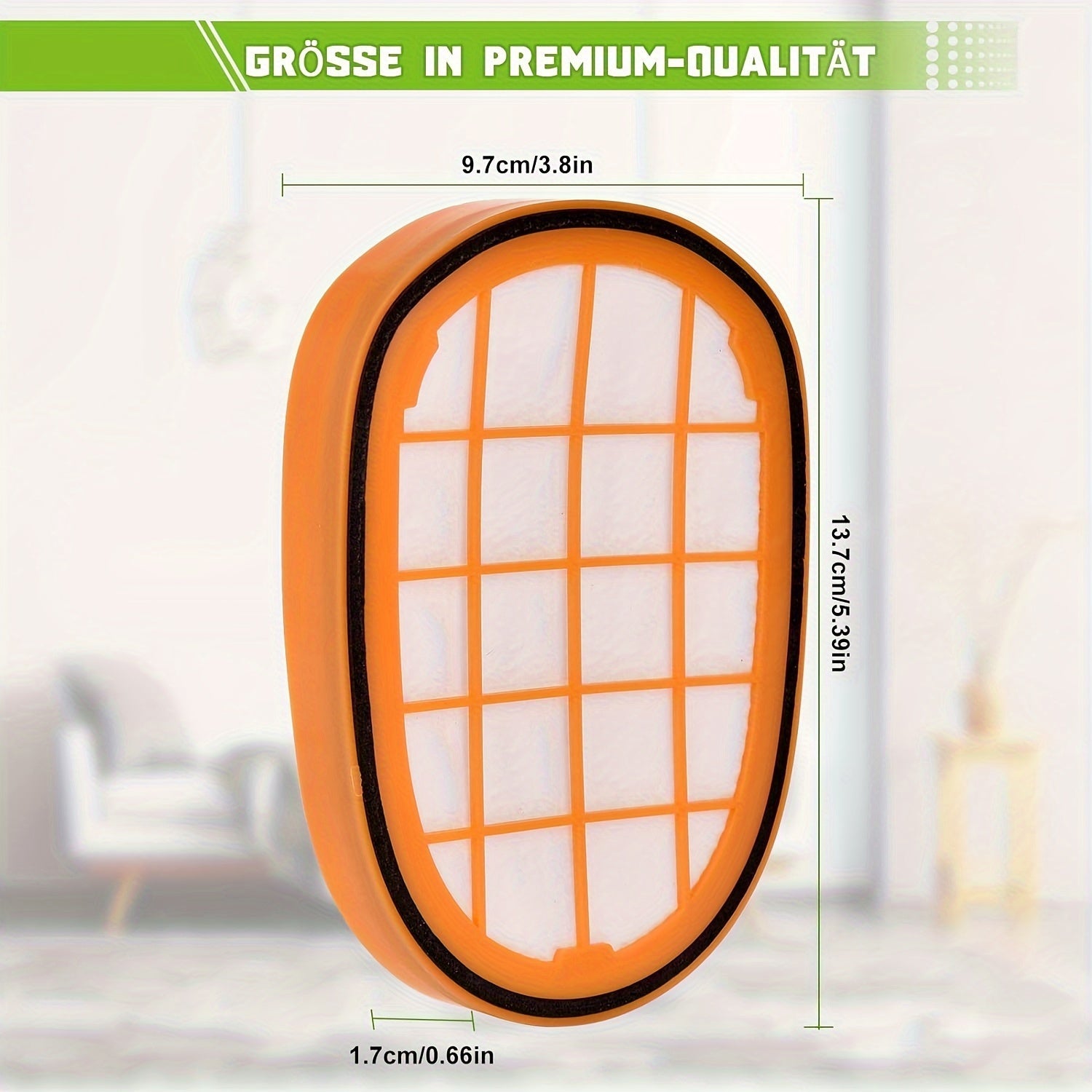 Replacement Vacuum Filter for Speedpro Max FC6802 FC6812 FC6813 FC6814 FC6822 FC6823 FC6826/01 FC6827 XC704