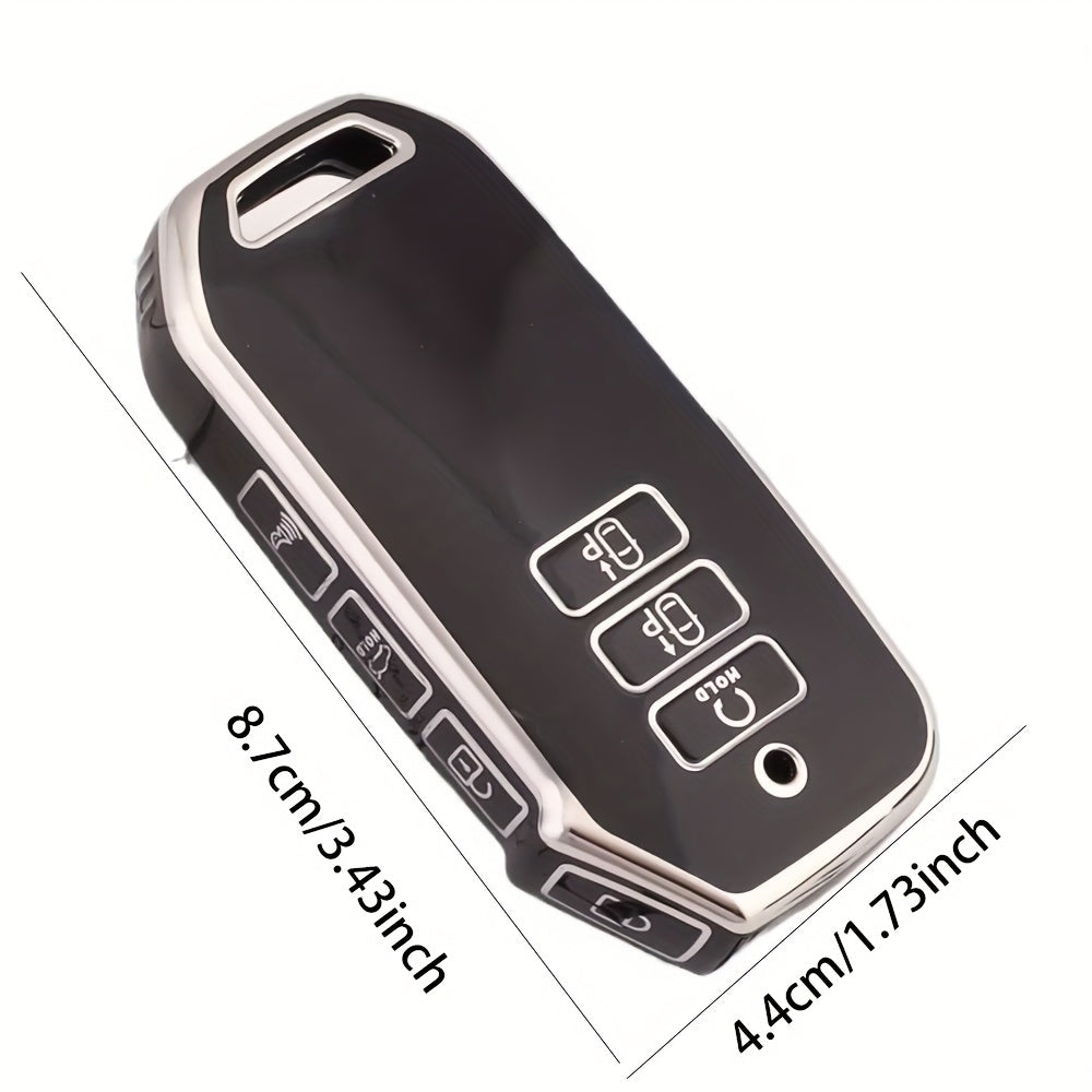 Universal TPU Remote Key Cover for 7-Button Car Key Case