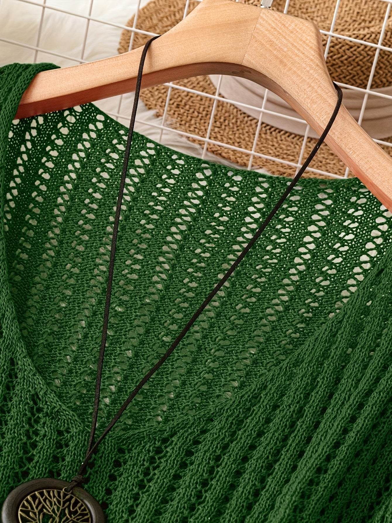 Plus Size Women's Sweater Knit Pullover Black Large