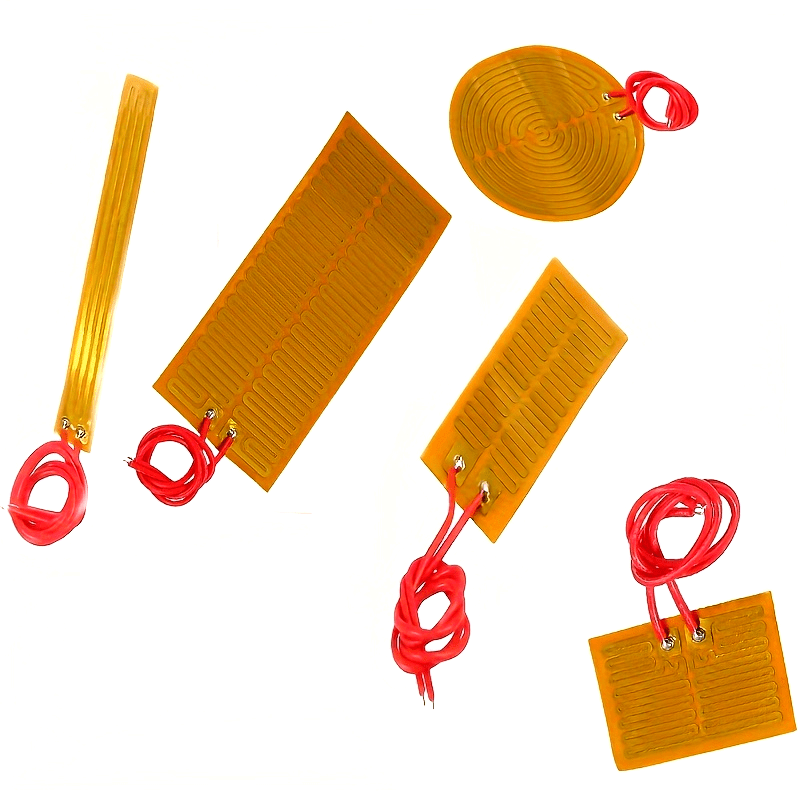 Electric Heating Film Pad for Oil Tanks Defogging 10-100mm 5V 12V 24V