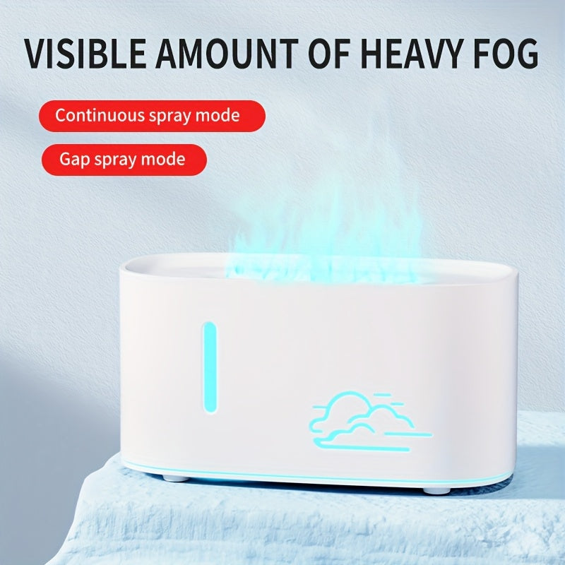 Portable USB Aromatherapy Humidifier with Colorful Atmosphere, 160ml